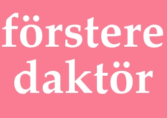 Synonym försteredaktör