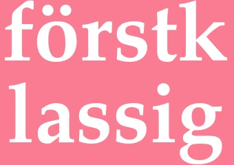 Synonym förstklassig