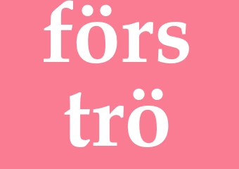Synonym förströ