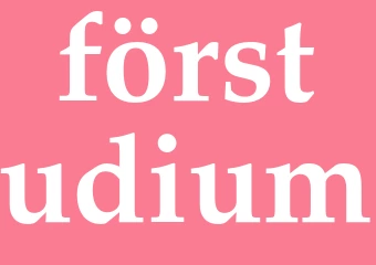 Synonym förstudium