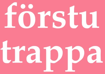Synonym förstutrappa