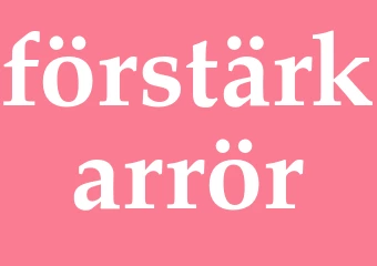 Synonym förstärkarrör