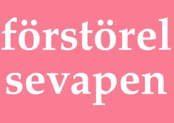 Synonym förstörelsevapen