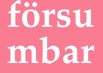 Synonym försumbar