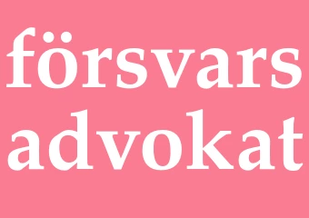 Synonym försvarsadvokat