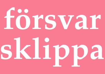 Synonym försvarsklippa