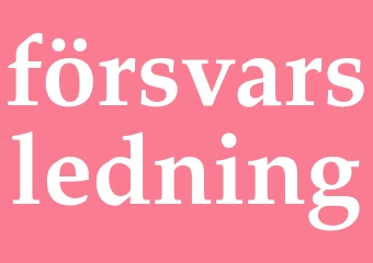 Synonym försvarsledning