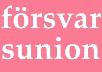 Synonym försvarsunion