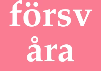 Synonym försvåra