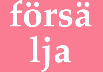 Synonym försälja