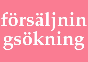 Synonym försäljningsökning