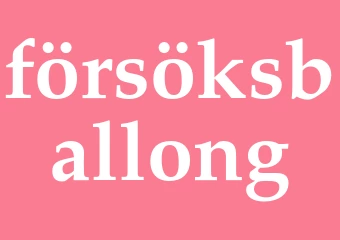 Synonym försöksballong