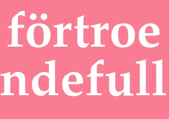 Synonym förtroendefull