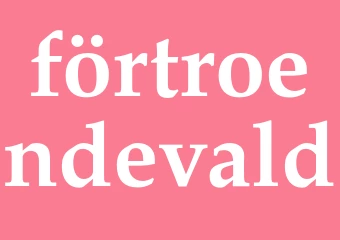 Synonym förtroendevald