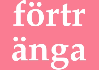 Synonym förtränga