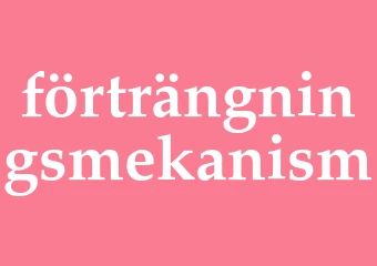 Synonym förträngningsmekanism