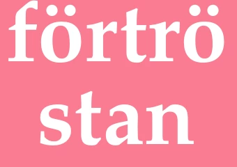 Synonym förtröstan