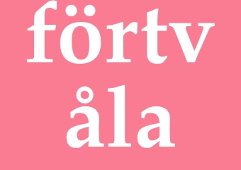 Synonym förtvåla