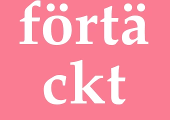 Synonym förtäckt