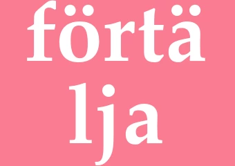 Synonym förtälja