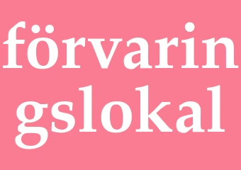 Synonym förvaringslokal