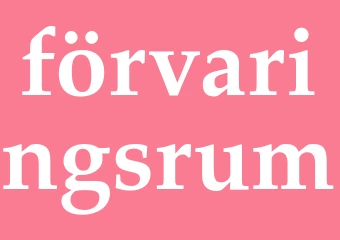 Synonym förvaringsrum