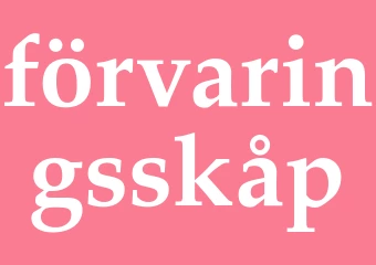 Synonym förvaringsskåp