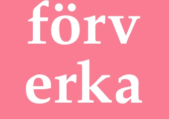 Synonym förverka