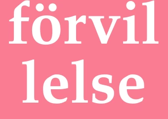 Synonym förvillelse