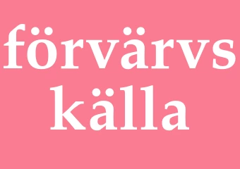 Synonym förvärvskälla
