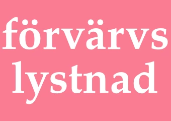 Synonym förvärvslystnad