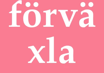 Synonym förväxla