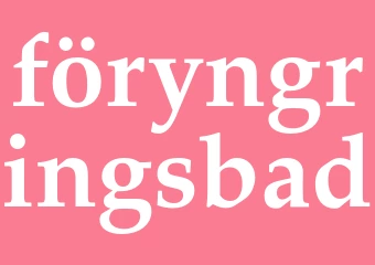 Synonym föryngringsbad