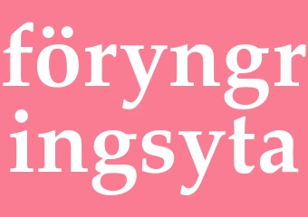 Synonym föryngringsyta