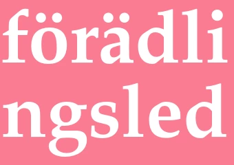 Synonym förädlingsled