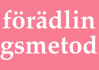 Synonym förädlingsmetod