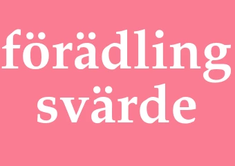 Synonym förädlingsvärde