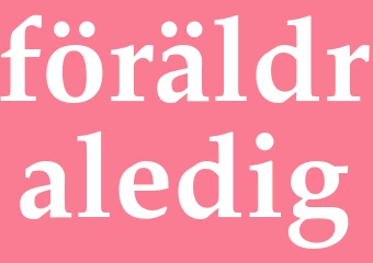 Synonym föräldraledig