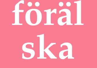 Synonym förälska