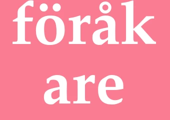 Synonym föråkare