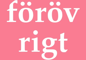 Synonym förövrigt
