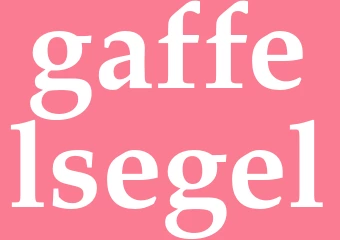 Synonym gaffelsegel