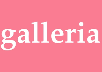 Synonym galleria