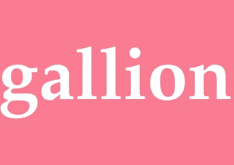 Synonym gallion