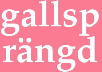 Synonym gallsprängd