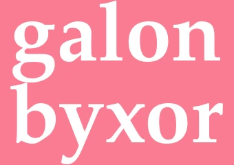 Synonym galonbyxor