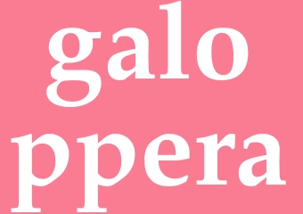 Synonym galoppera