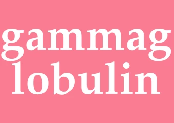 Synonym gammaglobulin