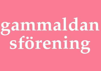 Synonym gammaldansförening