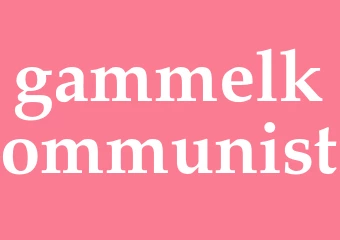 Synonym gammelkommunist